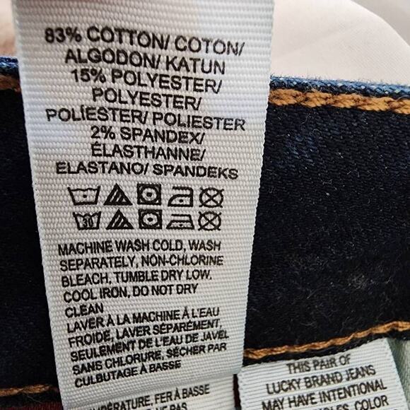 Lucky Brand Women Jeans, "Leyla Boot" Dark Wash Bootcut Jeans, Sz 10/30R - Picture 4 of 12